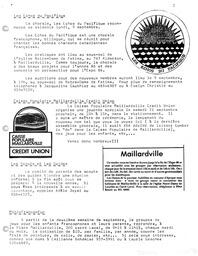   BONJOUR MAILLARDVILLE, 1985   , page 3