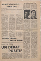 Le Soleil de Vancouver, August 21, 1970, page 3