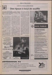 Le Soleil de Colombie, October 2, 1992, page 21