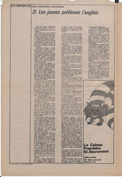 Le Soleil de Vancouver, October 6, 1972, page 4