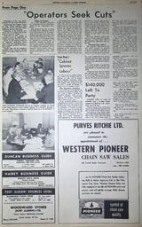   The Western Canadian Lumber Worker, Vol. XXIX, No. 6, 2nd Issue Mar. 1962   , page 2