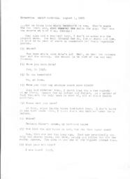 Sarah Marshall Interview - Transcript Part 1 and 2