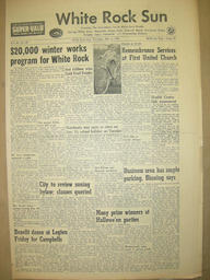 The White Rock Sun, November 06, 1958 (Page 1)