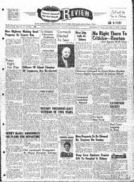 Saanich Peninsula And Gulf Islands Review Wed, March 30, 1960 (Page 1)