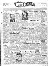 Saanich Peninsula And Gulf Islands Review Wed, April 17, 1957 (Page 1)