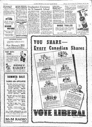 Saanich Peninsula And Gulf Islands Review Wed, June 22, 1949 (Page 6)