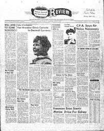 Saanich Peninsula And Gulf Islands Review Wed, March 1, 1967 (Page 1)