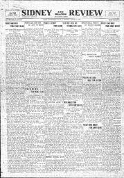 Sidney And Islands Review Thu, January 31, 1924 (Page 1)