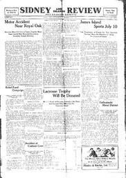 Sidney And Islands Review Thu, July 8, 1920 (Page 1)