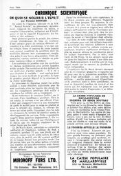   L'APPEL, LE MAGAZINE FRANCO-COLOMBIEN, 1968   , page 11