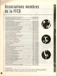   ANNUAIRE - FFCB, 2000   , page 112
