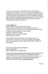   L'ANSE-AU-SABLE, 2009   , page 8