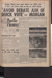   The Pacific Tribune - Friday, August 12, 1960   , page 1