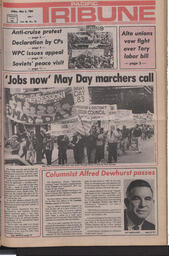   The Pacific Tribune - Friday, May 6, 1983   , page 1