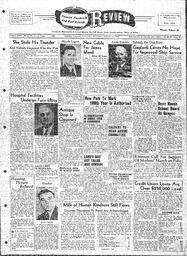 Saanich Peninsula And Gulf Islands Review Wed, February 13, 1957 (Page 1)