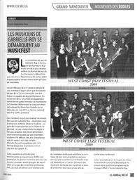   LE JOURNAL DU CSF, 2009   , page 27