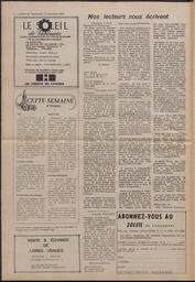 Le Soleil de Vancouver, November 16, 1973, page 2