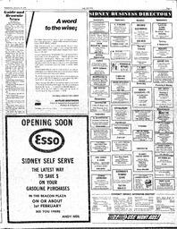 The Sidney Review Wed, January 23, 1974 (Page 9)