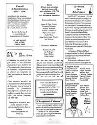   LE BASTION DE NANAIMO, 1996   , page 2