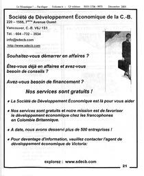   LE MOUSTIQUE PACIFIQUE, 2003   , page 20
