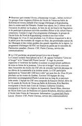   L'ANSE-AU-SABLE, 2010   , page 9