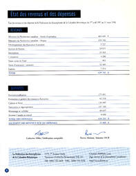   RAPPORT ANNUEL - FFCB, 1997-1998   , page 12