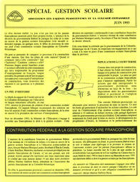   INFO-PARENTS COLOMBIE-BRITANNIQUE, 1993   , page 1