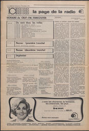 Le Soleil de Vancouver, November 2, 1973, page 6