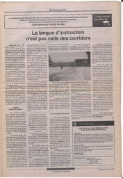 Le Soleil de Colombie, February 14, 1992, page 5