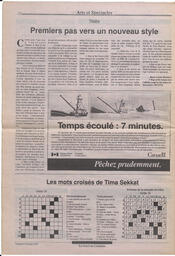 Le Soleil de Colombie, February 14, 1992, page 12
