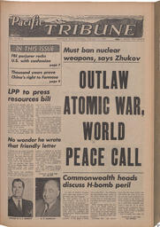   The Pacific Tribune - Friday, February 11, 1955   , page 1