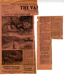 Vancouver Sun newspaper article: 28-May-34