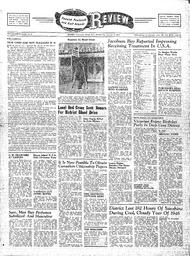 Saanich Peninsula And Gulf Islands Review Wed, January 8, 1947 (Page 1)