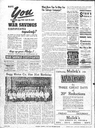 Saanich Peninsula And Gulf Islands Review Wed, April 30, 1941 (Page 4)