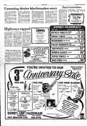 The Sidney Review Wed, March 26, 1980 (Page 18)