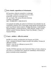  L'ANSE-AU-SABLE, 2010   , page 6