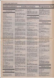 Le Soleil de Colombie, April 25, 1986, page 8