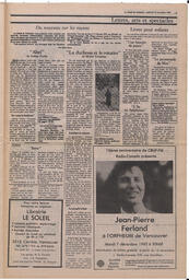Le Soleil de Colombie, November 12, 1982, page 15