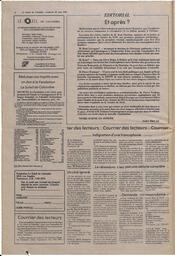 Le Soleil de Colombie, May 30, 1980, page 2