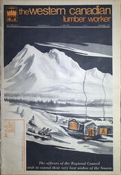   The Western Canadian Lumber Worker, Vol. XXXIX No. 11, Dec. 1971   , page 1