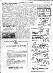 Saanich Peninsula And Gulf Islands Review Wed, May 26, 1954 (Page 8)