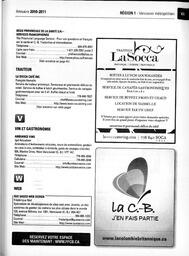   ANNUAIRE - FFCB, 2010   , page 79
