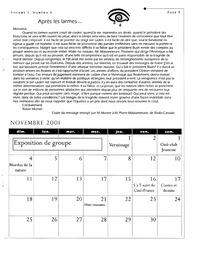   L'ANSE-AU-SABLE, 2001   , page 9