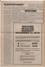 Le Soleil de Vancouver, November 30, 1973, page 4