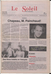 Le Soleil de Colombie, October 4, 1991, page 1