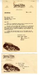 Letter to Vance from Manager, Jersey Farms Limited