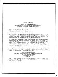   LE PHARE, 1988   , page 19