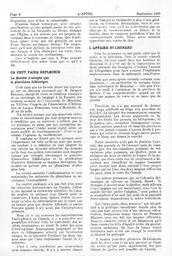   L'APPEL, LE MAGAZINE FRANCO-COLOMBIEN, 1968   , page 6