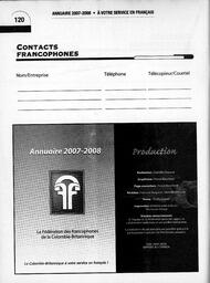   ANNUAIRE - FFCB, 2007   , page 130