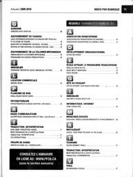   ANNUAIRE - FFCB, 2009   , page 13